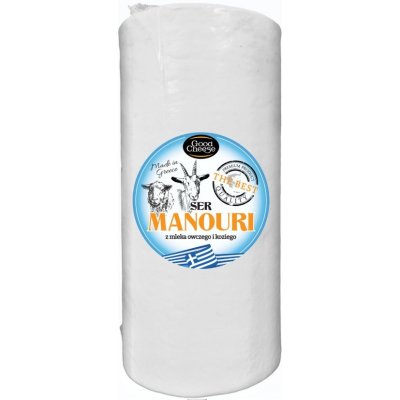 ŘECKÝ SÝR MANOURI kozí ovčí KUS CCA.500 g – Zboží Dáma