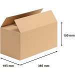 Obaly KREDO Kartonové krabice 395 x 195 x 190 mm 3VVL – Zboží Živě
