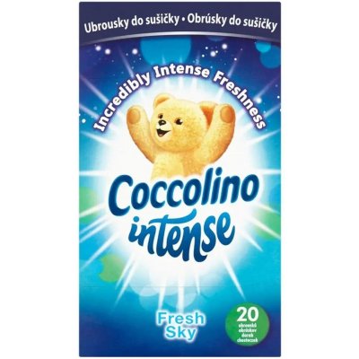 Coccolino Fresh Sky vlhčené ubrousky do sušičky 20 ks – Hledejceny.cz