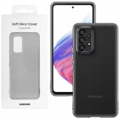 Samsung Soft Clear Cover Samsung Galaxy A53 černé EF-QA536TBEGWW – Hledejceny.cz