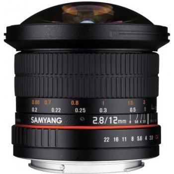 Samyang 12mm f/2.8 ED AS NCS FishEye Canon M