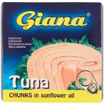 Giana Tuňák kousky ve slunečnicovém oleji 80 g – Zboží Dáma