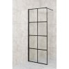 Sprchové kouty Olsen Spa Walk-in ALBOX BLACK - OLBALBO120BC