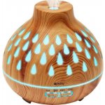 Ruhhy 26633 Aroma difuzér a zvlhčovač vzduchu RGB 400 ml světle hnědý – Zboží Mobilmania