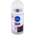 Nivea Invisible for Black & White Clear antiperspirant roll-on 50 ml – Zboží Dáma