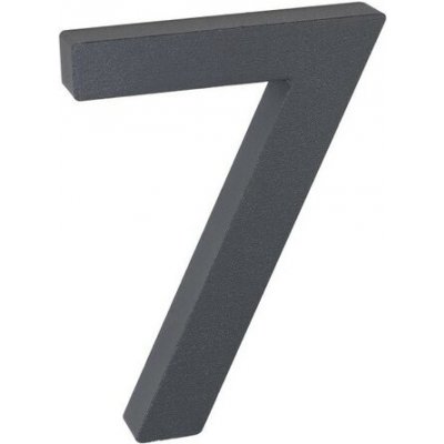 RICHTER CZECH Číslice a písmena antracit matná číslo: 7 – Hledejceny.cz