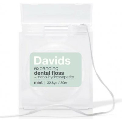 Davids zubní nit refillable dispenser mint 30 m – Hledejceny.cz