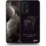 Pouzdro Picasee silikonové Realme GT Master Edition 5G - You are not alone černé – Hledejceny.cz