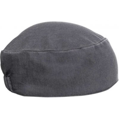 Premier Kuchařská čepice SKULL šedá džínovina – Zboží Dáma