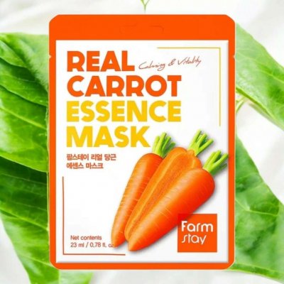Farmstay Real Carrot Essence Mask 23 ml – Hledejceny.cz