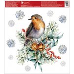 ANDĚL Okenní fólie Ptáci 30 x 33,5 cm – Zboží Dáma