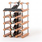 RAXI 15 lahví Stojan na víno Classix pultový Voskovaný Buk – Zboží Dáma