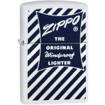 Zippo benzínový modrý bílý 26018 – Hledejceny.cz