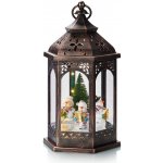 Markslöjd 704973 LED Vánoční dekorace ROLF LED 3xAA hnědá lucerna ML0882 – Hledejceny.cz