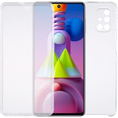 PROTEMIO 27208 Ochranný obojstranný obal Samsung Galaxy M51 priehľadný – Zboží Mobilmania