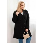 Kesi Plus Size kabát černý – Zboží Mobilmania