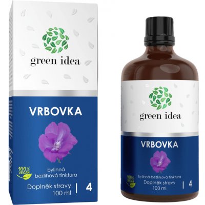 Green idea Herbatica Vrbovka bezlihová tinktura 100 ml – Hledejceny.cz