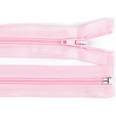 Spirálový zip šíře 5 mm délka 30 cm bundový POL, malé, 133 růžová světlá – Zboží Mobilmania