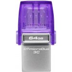 Kingston DataTraveler MicroDuo 3C 64GB DTDUO3CG3/64GB – Zbozi.Blesk.cz