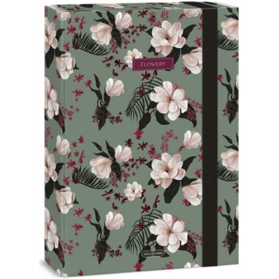 Ars Una box na sešity A4 Flowery Green – Hledejceny.cz