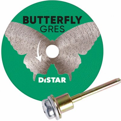 Kotouč řezný diamantový DISTAR BUTTERFLY 45 mm se stopkou – Zboží Dáma