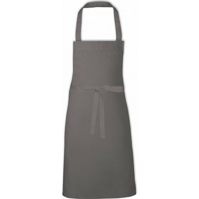 Link Kitchen Wear Středně dlouhá směsová zástěra na grilování šedá tmavá Pantone 431 73x80cm X993 – Hledejceny.cz