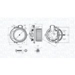 MAGNETI MARELLI vnitřní ventilátor 069412722010