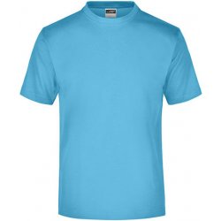 James+Nicholson základní triko ve vysoké gramáži bez bočních švů modrá nebeská JN002