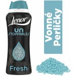 Lenor Unstoppables Fresh - Svěží vonné perličky do pračky dodávají prádlu intenzivní svěží vůni až do dalšího praní 210 g