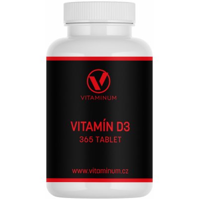 Vitaminum Vitamín D3 1000 UI - 365 tablet – Hledejceny.cz
