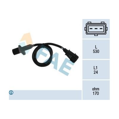 Generátor impulsů, klikový hřídel FAE 79004 – Hledejceny.cz