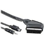 PremiumCord SCART-S-video+sjack3.5"5m+kondenz. – Zboží Živě