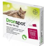 Dronspot Spot-on Cat 96 / 24 mg 2 x 1,12 ml – Hledejceny.cz