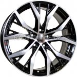 Racing Line BK713 7x16 5x100 ET40 black polished