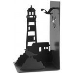 Balvi Knižní zarážka Lighthouse 27909, černá – Zboží Dáma