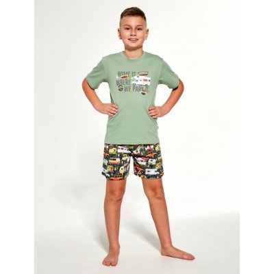 Cornette Kids Boy 789/98 Camper zelené – Zboží Dáma