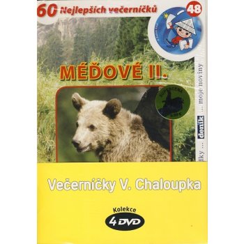 Méďové + Tuláček + Vydrýsek + Pruhovaní kamarádi pošetka DVD