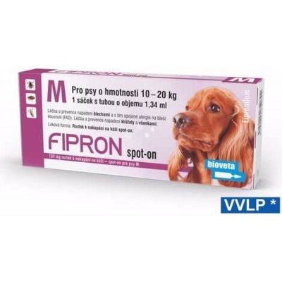 Fipron Spot-on Dog M 1 x 1,34 ml – Zboží Dáma