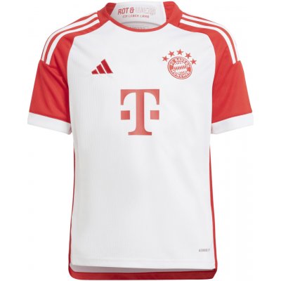 adidas FC Bayern Mnichov domácí 2023/2024 bílá/červená – Hledejceny.cz