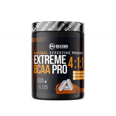 MaxxWin EXTREME BCAA PRO 4:1:1 500 kapslí – Hledejceny.cz