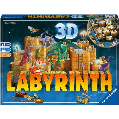 Ravensburger Rodinná hra Labyrinth 3D