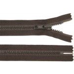 Kostěný zip no.5 nerozepínací 15cm tmavě hnědý YKK – Hledejceny.cz