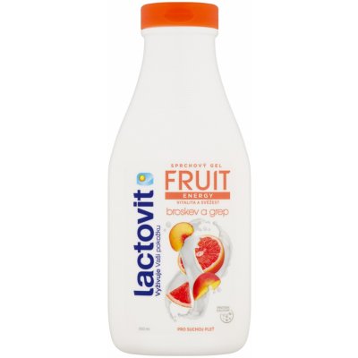 Lactovit Fruit Broskev a grep sprchový gel 500 ml – Hledejceny.cz