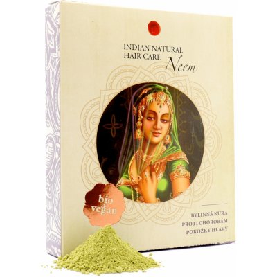 Indian Natural Hair Care Neem bylinná kúra proti kožním chorobám 200 g – Zboží Mobilmania