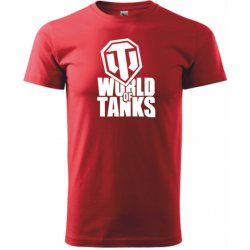 Tričko WORLD OF TANKS červená