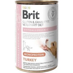 Brit VD Dog GF Mono Protein Hypoallergenic Turkey 400 g