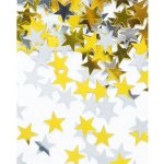 Konfety HVĚZDIČKY zlaté a stříbrné 7g – Sleviste.cz