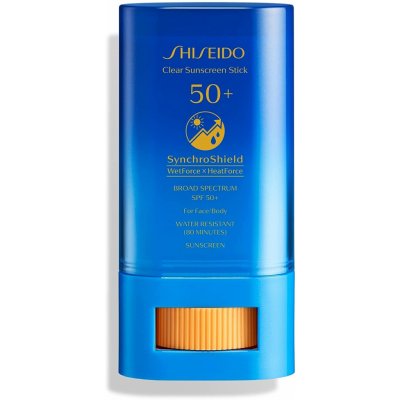 Shiseido ochranná tyčinka SPF50+ (Clear Suncare Stick) 20 g – Zbozi.Blesk.cz