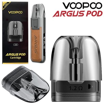 VooPoo Argus Pod cartridge 2ml 0,7ohm – Hledejceny.cz