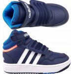 adidas dětské basketbalové boty HOOPS MID 3.0 AC tmavě modrá / modrá / oranžová – Zboží Dáma